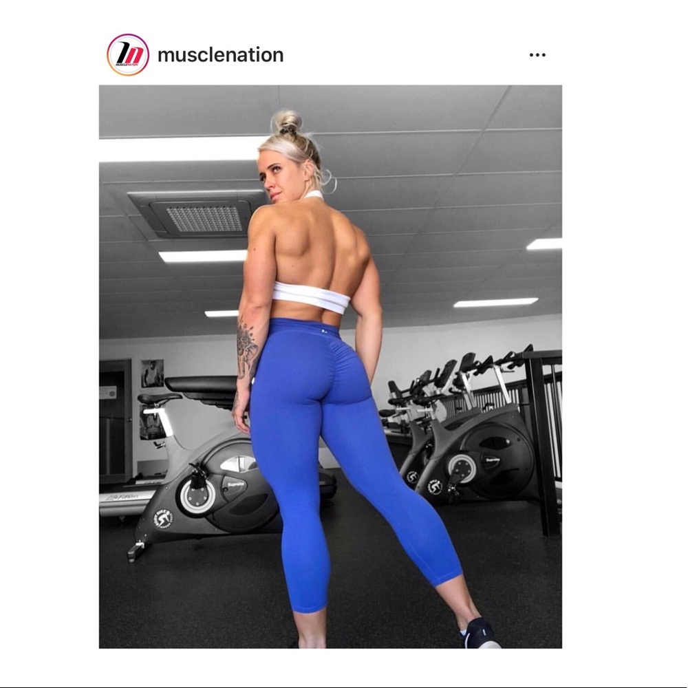 Muscle nation high-waisted scrunched butt leggings
